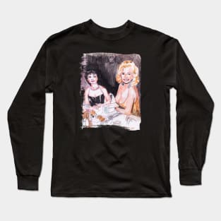 Sophia Loren and Jayne Mansfield Long Sleeve T-Shirt